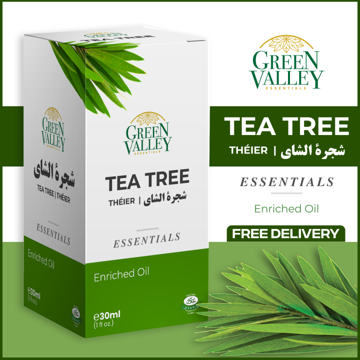 Green Valley Tea Tree Oil For Acne, Blemishes, Pimples  30ml