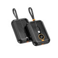 Mini Power Bank 10000mAh PD22.5W Type-C Fast Charging Poverbank for iPhone 15 Pro max 14 pro 14 pro max Samsung S22 Huawei P50 Portable Charger with Cable. 