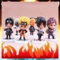 【Simple 3C】6 Pcs Naruto Figure Sandstorm I Gaara Hand-made Model Anime Model Sasuke Doll Anime Ornament. 