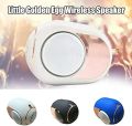 Golden Eggs Speaker Wireless Bluetooth Music Player, Portable High-End Wireless Speaker, 360 Degree Stereo Surround Sound Effect, Super Bass Speaker. 