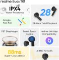 realme Buds T01 Truly Wireless in-Ear Earbuds with AI ENC for Calls, 13mm Dynamic Bass Driver, Upto 28Hrs Battery,88mm Latency,Bluetooth V5.4 & Google Fast Pair. 