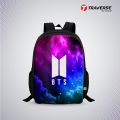 Traverse  BTS College Girls Backpack. Digitally printed on Fabric by (Code: T753SJUNR) Bags hand bag for girls bags for girls. 