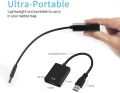 USB 3.0 to HDMI Adapter, 1080P Full HD Video and Audio Multi Monitor Graphics Converter Adaptor for Laptop/PC/Projector/HDTV Compatible with Windows XP 7/8/8.1/10 (VISTA & NO MAç). 
