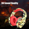 Best Gaming Headphones with Mic for PC, Pubg Mobile, PS4, Laptop - 360 Surround Sound Super Bass Over the Ear Wired Head Phones RGB Headset for Gaming with Noise Cancelling Micophone - By FunBug. 