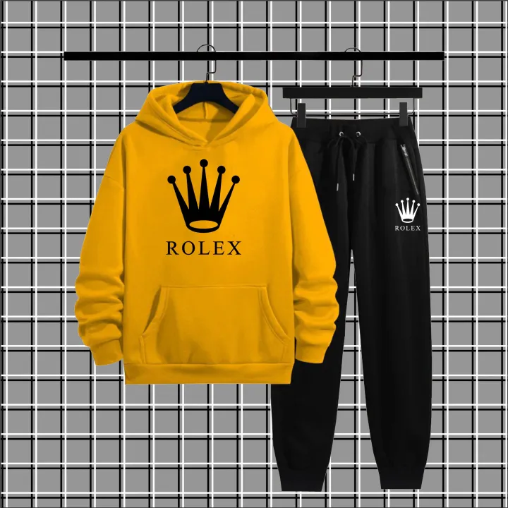 Black%20Rolex%20printed%202pc%20warm%20fleece%20pullover%20Tracksuit%20For%20Mens%20&%20Boys%20-%20Soft%20&%20Comfortable%20Fleece%20Fabric%20Hoodies%20For%20Mens%20Kangaroo%20Hooded%20Sweatshirt%20&%20Trouser%20For%20Mens%20Printed%20Tracksuit%20-%20Image%202