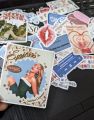 SABRINA CARPENTER Premium Glossy Stickers 25pcs Pack ideal for journaling skateboard notebook mobile case. 