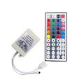 DC12V Led Controller Mini 44 keys IR Remote controller for 3528 5050 SMD RGB LED Strip Light 44key Single Dual Output. 