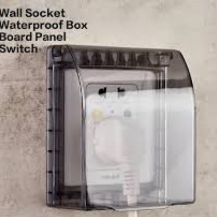 "Plastic%20Wall%20Switch%20Waterproof%20Cover%20with%20Flip%20Cap%20-%20Durable%20Wall%20Socket%20Waterproof%20Protection%20Box%20for%20Switches,%20Board%20Panel%20Switch%20Cover%20for%20Enhanced%20Safety,%20Versatile%20Design%20in%20Random%20Colors"%20-%20Image%206