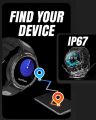 Dany Smartwatch Thunder TFT Display, Smart Watch For Android and iOS Phones, Bluetooth Calling SmartWatch, Heart Rate & Sleep Monitoring IP67 Waterproof Health Fitness Tracker Watch for Men & Women Smart Notification smartwatches. 