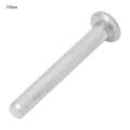 Solid Aluminum Rivet Simple To Use Flat Head 100 Pcs/Set for Repair Accessories Fastening Supplies Fastener Hardware. 