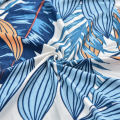 Leaves Printed Wing Chair Cover Stretch Spandex Armchair Cover Nordic Removable Relax Sofa Slipcover Furniture Protector Covers. 