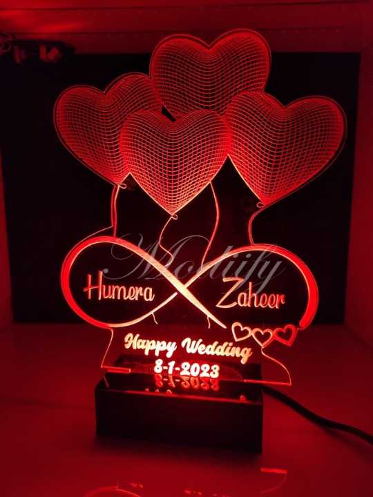My Heart Found Its Match In You - Couple Personalized Custom Bottle Lamp - Gift For Husband Wife, Anniversary