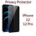 Apple IPhone 12 , 12 Pro Privacy Protector 45 Degree HD Tempered Glass Privacy Protector for IPhone 12 / 12 Pro. 