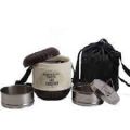 Appollo Food Carrier/lunch box (2 - 3 Steel Bowls) Compartments Small , Large Easy Portable Stainless Steel Office And School Lunch Box. 