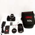 Canon 350D DSLR Camera with 35-80 mm / 35-70 mm lens - Complete Accessories - Canon EOS Digital Rebel XT - Canon EOS Kiss Digital N. 