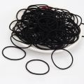 【HOT】 30/50/100Pcs Hair Tie Girls With Black Hair Tie High Elastic Rubber Band For Women Men Thin Hair Tie Hair Accessories Hair Ties. 