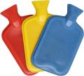 Random Colour Classic Rubber Hot Water Bottle, Great for Pain Relief, Hot and Cold Therapy for Men and Women Personal Use (Pack of 1) - Secure & Leakproof BPA Free Hot Water Bag Ideal for Menstrual Cramps, Neck and Shoulder Pain Relief. 