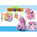 Dancing Bump and Go Action Unicorn Robot Toy for Kids. 