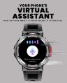 DANY D Force Smart Watch, Bluetooth Calling Watch, Waterproof Smart Display Health Fitness Tracker Watch, Bluetooth Smart Watch, TWS Smart Wristwatch Military Grade Toughness Sports Watch, Heart Rate Health Fitness Activity Tracker Smart Watches. 