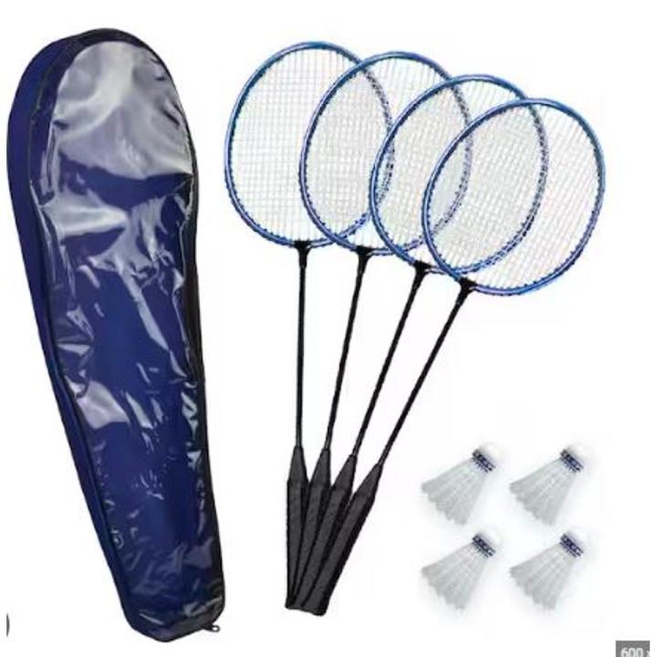 Badminton Racket Set with 1 Birdies ,1 Carrying Bag Daraz.pk