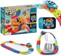 Kido Kraze Changeable Track with LED Light-Up Race Car Flexible Assembled Track Toy Set Gift for Kids Boys Girls. 