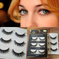 3 Pairs 3D Eye Lashes - High Quality Eyelashes Original Natural Look. 