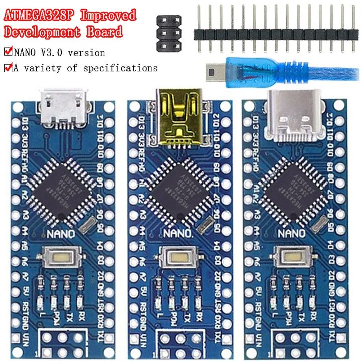 Mini Type C Micro Usb Nano With The Bootloader Compatible Nano Controller For Arduino