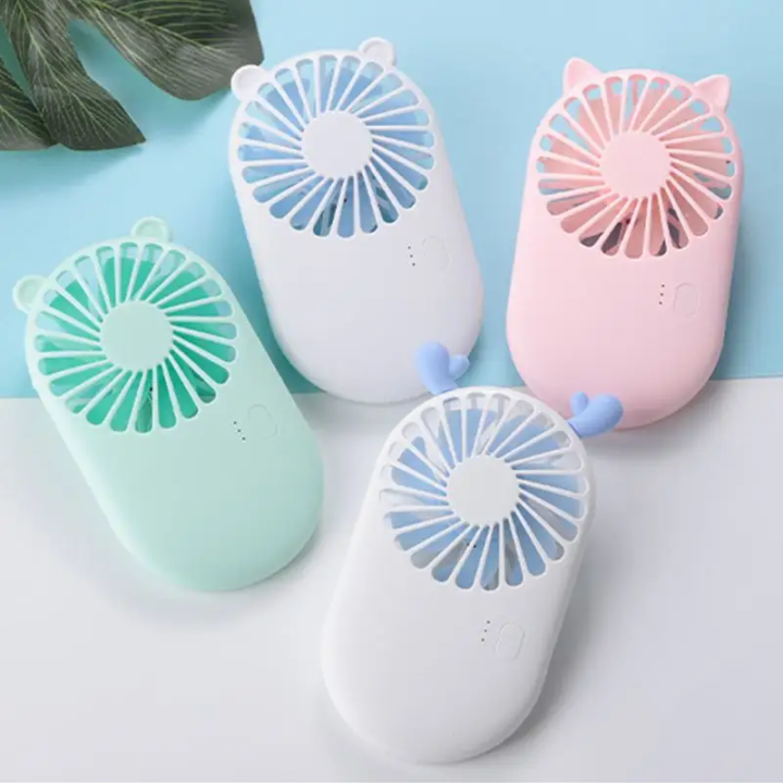Mini USB Desk Fan – Eco-Friendly, Silent Operation with 3-Speed ...