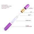 2pcs 10colors Metal Nasal Inhalers for Essential Oils Aromatherapy Empty Aluminum Tubes with Replacement Wick for travel perfume. 