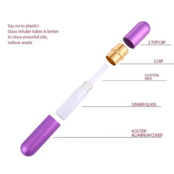 2pcs%2010colors%20Metal%20Nasal%20Inhalers%20for%20Essential%20Oils%20Aromatherapy%20Empty%20Aluminum%20Tubes%20with%20Replacement%20Wick%20for%20travel%20perfume%20-%20Image%205