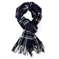 Winter Woolen Muffler for Men and Women - Soft Kashmiri Feel, Checkered Pattern, 68 Inches, Multi-Color. 