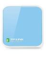 Mini Pocket Wireless Router WR702N - 150MB/s - Blue. 
