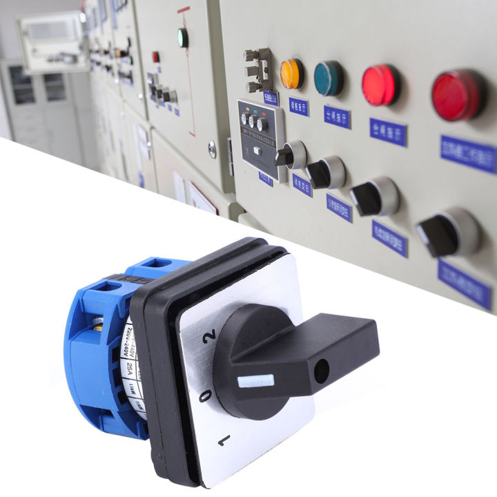 Produktbild von BERM BEM28-25/1 D101 Drehschalter 1-polig, 3 Positionen (An-Aus-An), 25A, 690V, Wechselschalter, CE-geprüft