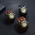 Punk Retro Leather Watch. 