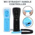 For Wii Remote Controle Wireless GamePad Remote Controller Straight Handle Controllers Joystick Joypad with Silicone Cover. 