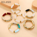 👍MUJI Retro Style Stretch Bracelet For Women Female Hot Sale Vintate Temperament Resin Acrylic Bracelet Modern Jewelry. 