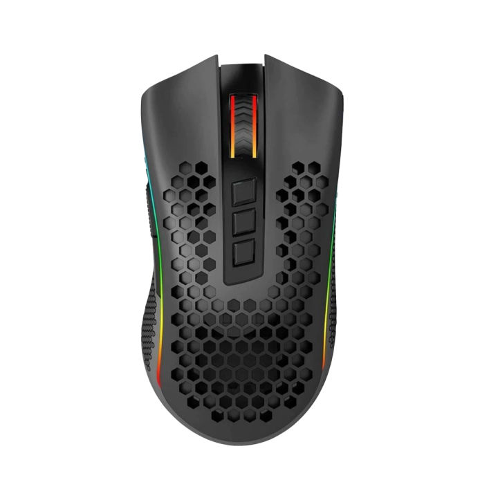 Redragon Storm Pro RGB Wireless Gaming Mouse M808-KS 16000 Dpi Ergonomic Programmable for Gamer mice laptop computer Wired and Wirelesses 2in 1 Gaming Mouse