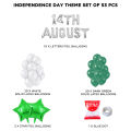 Pakistan Happy Independence Day Foil Letter Theme Collection, 14th August Theme Set 14 Aug Decoration Balloons Themes For Decorate Your Home School Offices Restaurant Parties & Functions Celebration Party Decor Supplies Jashan E Azadi :  YlOPaNKw. 
