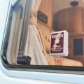 Defender Window Alert Vibration Alarm - Smashed Glass Alarm 110dB Siren - Window Alarm Vibration Shock Glass Siren - Theft Deterrent Alarm Warning Chime With Sticker - Detect Forced Entry (2 x Pack). 