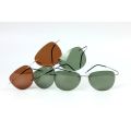 100% Titanium Polarized Sunglasses Super Light Brand Designer Polarization Sun Glasses Rimless Gafas Men Eyewear. 