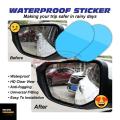2 Pcs Car Rearview Mirror Film Rainproof Waterproof Mirror Film Anti Fog Nano Coating Car Film for Car Mirrors. 
