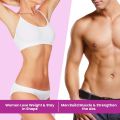 Rubber Tummy Trimmer For Men & Women, Waist Fat Buster, Abs Exercise & Body Toner Equipment For Home & Gym Use Pedal Resistance Band Sit Up Band Tube Natural Latex Multi Function Pedal Fitness Equipment Elastic Pull Rope. 