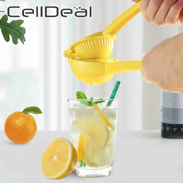 Aluminum Alloy Lemon Squeezer Hand Double Bowl Lemon Lime Squeezer Manual Orange Citrus Press Juicer Squeeze Kitchen Tools Daraz.pk