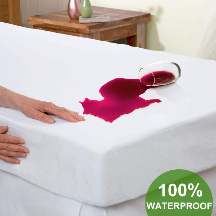 Waterproof,%20Anti%20Dust%20Mattress%20Cover/Protector%20Fitted%20Sheet%20-%20Image%205