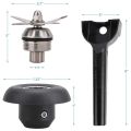 Blender Wet Blade Assembly with Wrench & Drive Socket Removal Tool Kit Replacement Parts for Vitamix 5200 Series. 