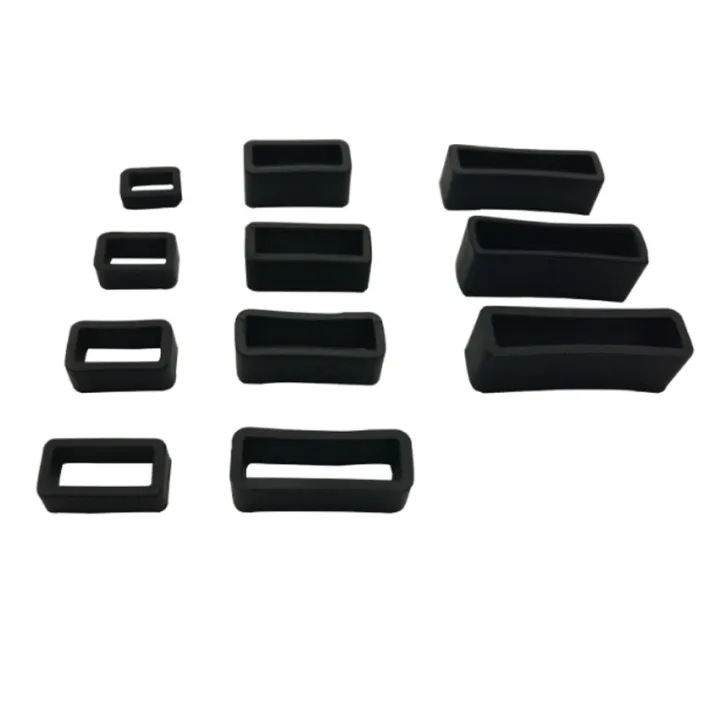 7%20Sizes%20Black%20PVC%20Watch%20Strap%20Retaining%20Hoop%20Loop%20Rubber%20Buckle%20Retainer%20Holder%20Rubber%20Watch%20Live%20Ring%20-%20Image%202