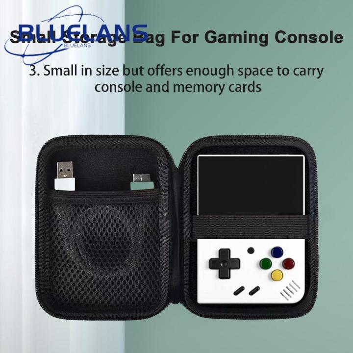 Game Console Case Waterproof Hard Shell Storage Case for Miyoo Mini Plus Impact Resistant Portable Game Console Bag Storage Case Bag