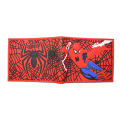 Comics Marvel Spider Man Cartoon Wallet With Coin Pocket ID Card Holder 3D Touch PVC Short Purse for Young. 