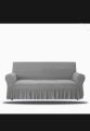 Heavy Mesh Fabric Turkish Frilled Style Sofa Covers - Stretchable standard Size Sofa Couch Cover For 1 Seater, 2 Seater, 3 Seater, 5 Seater, 6 Seater, 7 Seater Sofa Cover - Dustproof & Washable. 