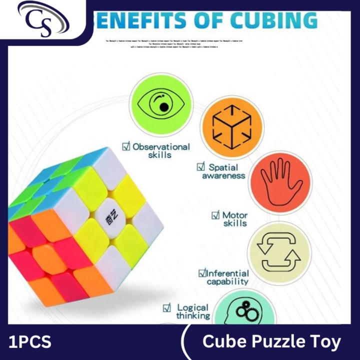 Stickerless Cube Puzzle Rubiks Cube toy,Rubiks Cube 3x3